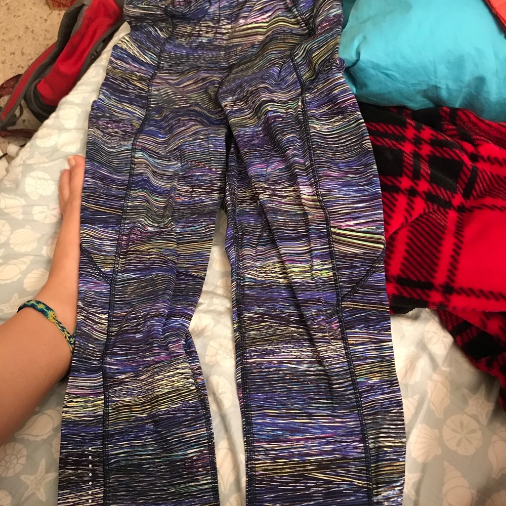 Lululemon fast and free crops